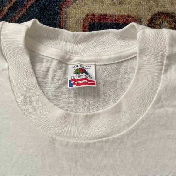 Vintage 90’s The Good Old Days Graphic T-Shirt Single Stitch White XXXL - Picture 3 of 6